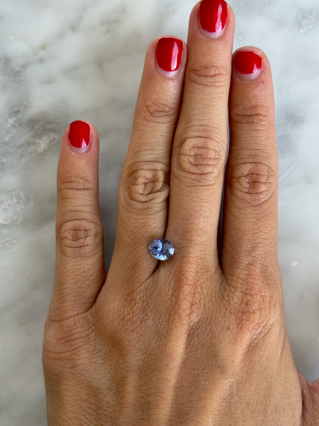 BESPOKE 1.53CT OVAL SAPPHIRE RING