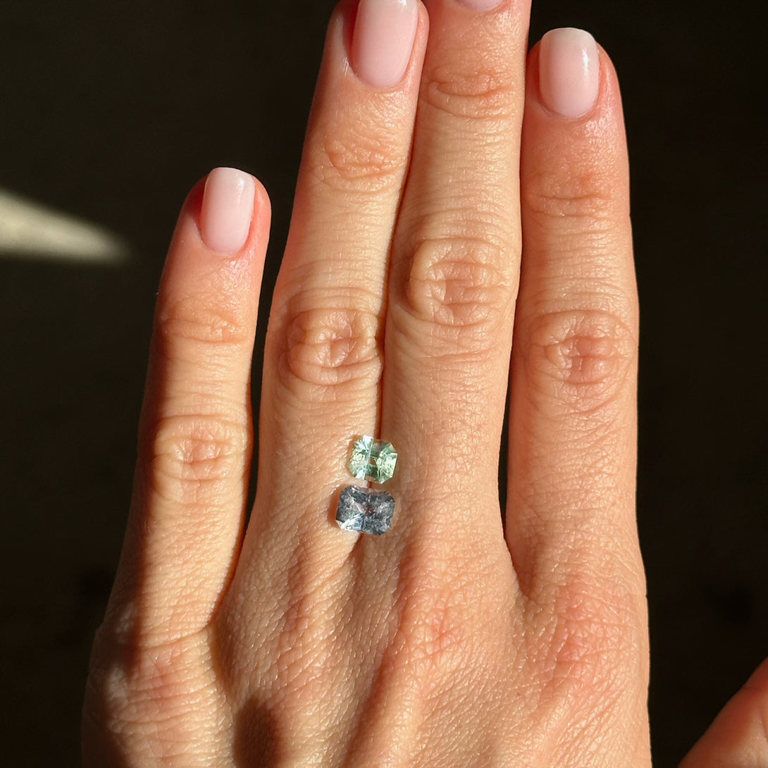 BESPOKE TOI ET MOI BERYL & SAPPHIRE