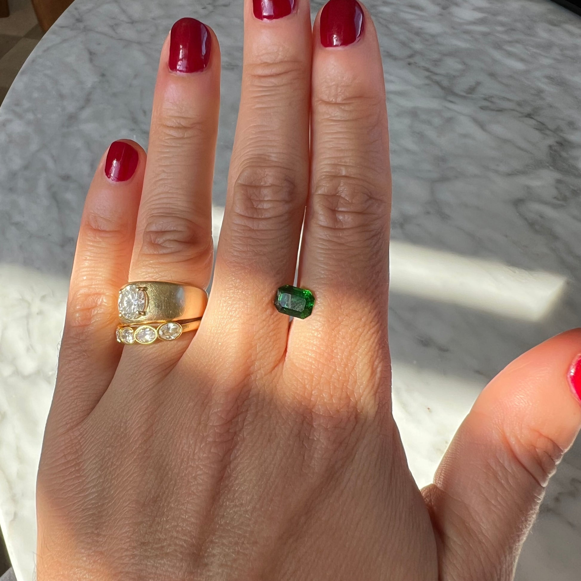 BESPOKE 1.68CT TSAVORITE GARNET