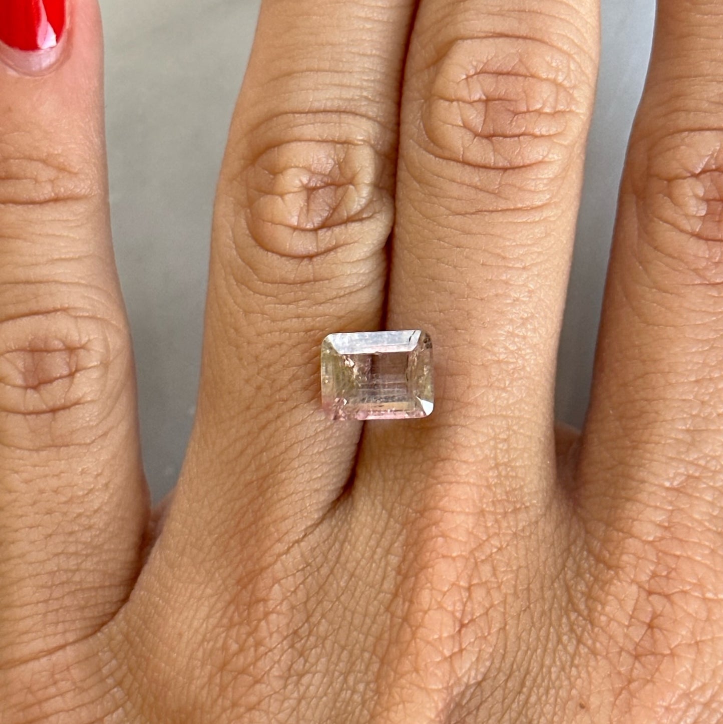 BESPOKE 2.90CT WATERMELON TOURMALINE RING