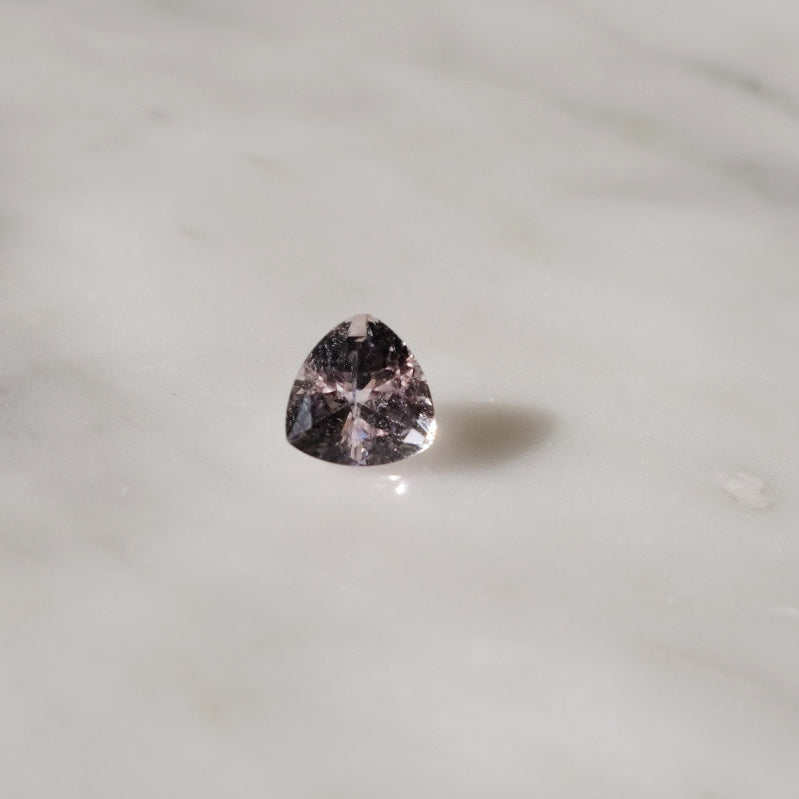 BESPOKE MAGICAL TOURMALINE TRILLIANT CUT RING