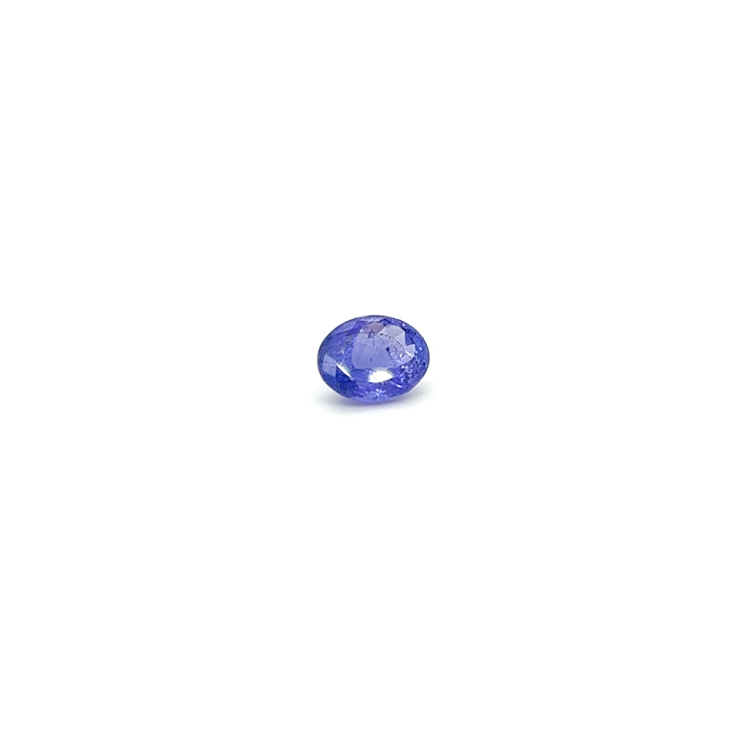 BESPOKE OVAL TANZANITE RING
