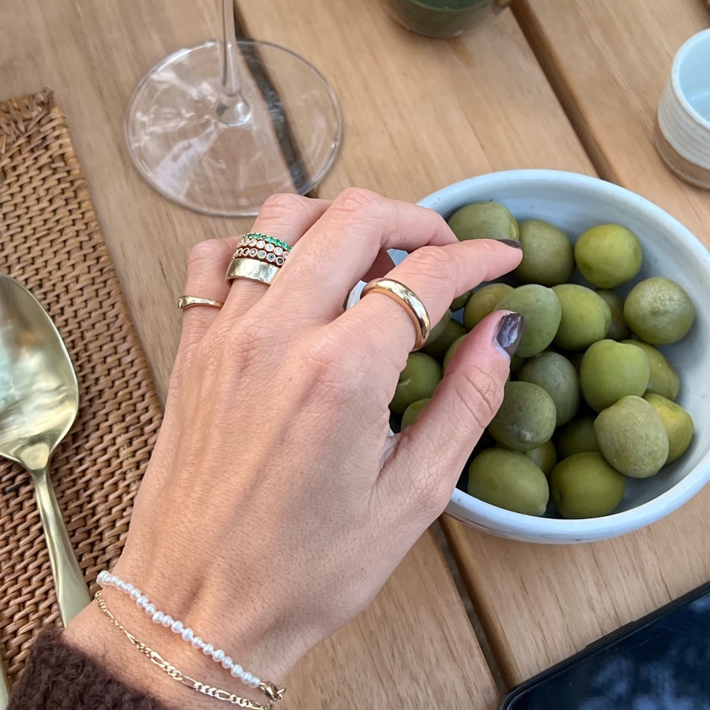 Gold Dome Ring