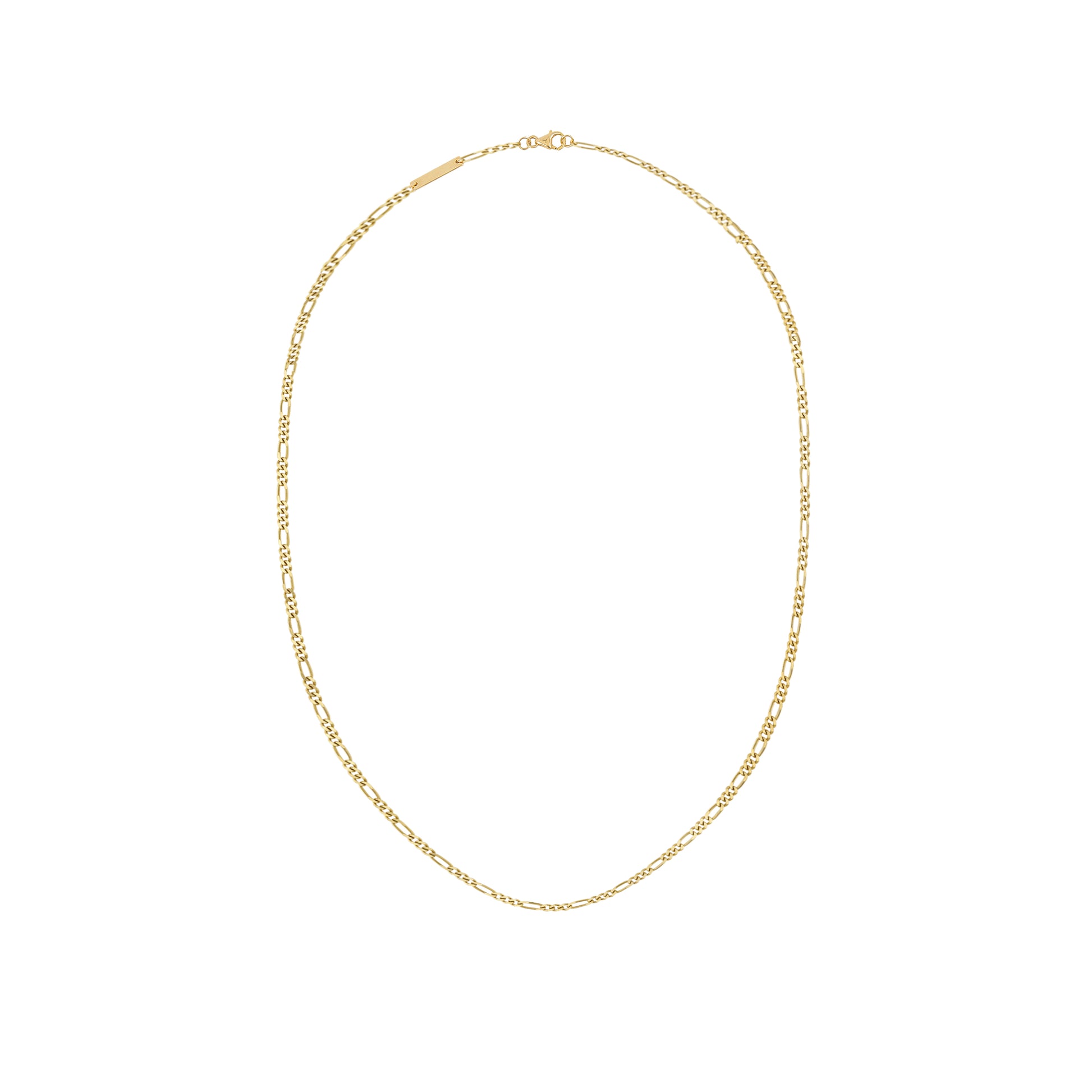 ENGRAVED BAR NECKLACE