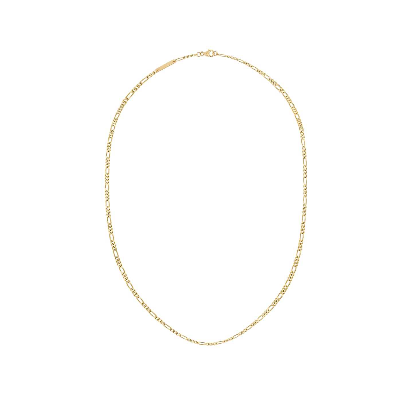 ENGRAVED BAR NECKLACE