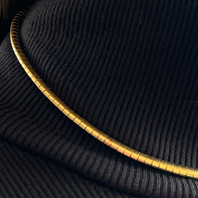 Vintage Italian Omega Necklace