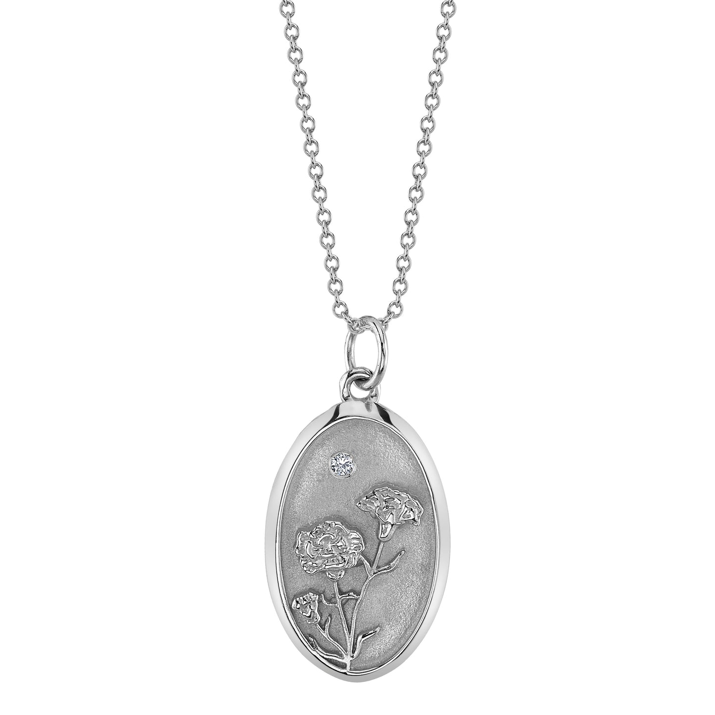 JANUARY BIRTH FLOWER CHARM