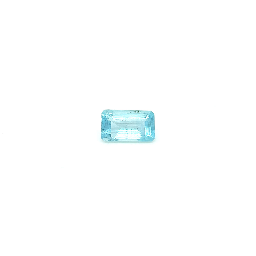 BESPOKE AQUAMARINE EMERALD CUT RING