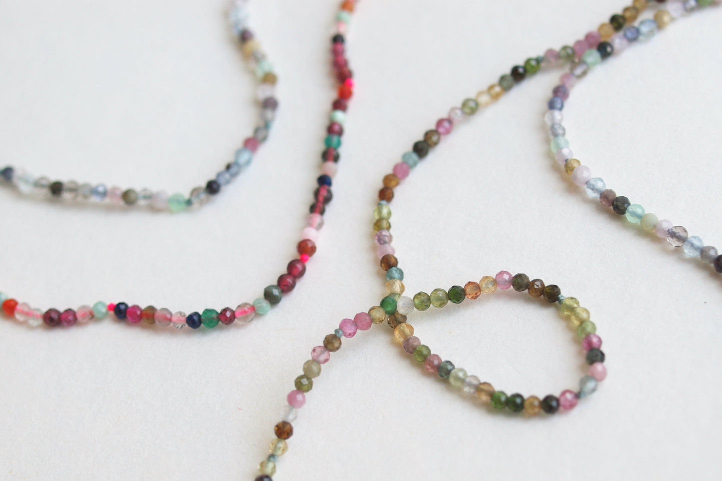 Sample Mini Beaded Tourmaline Necklace