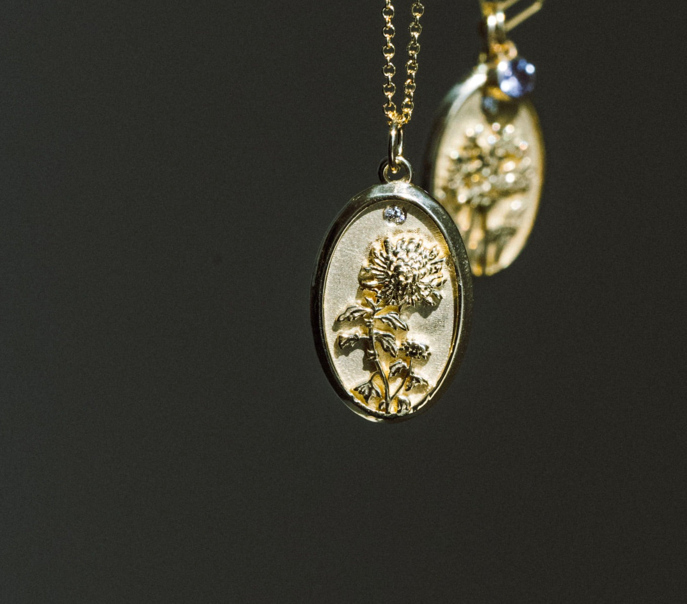 NOVEMBER BIRTH FLOWER CHARM