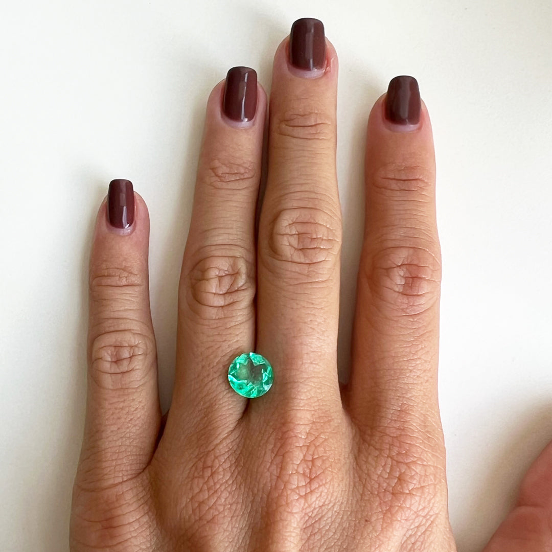 BESPOKE 1.68CT MUZO EMERALD RING
