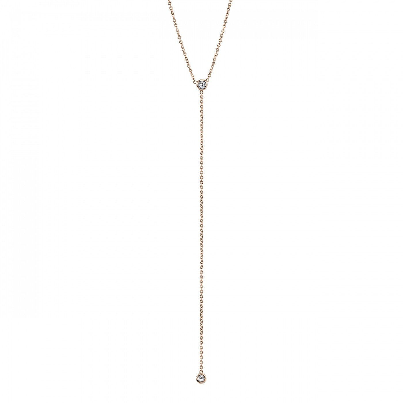 white diamond, rose gold