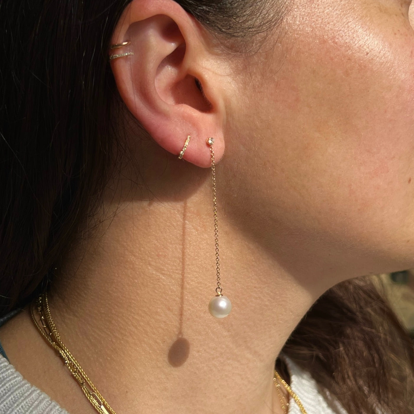 PEARL DROP EARRINGS