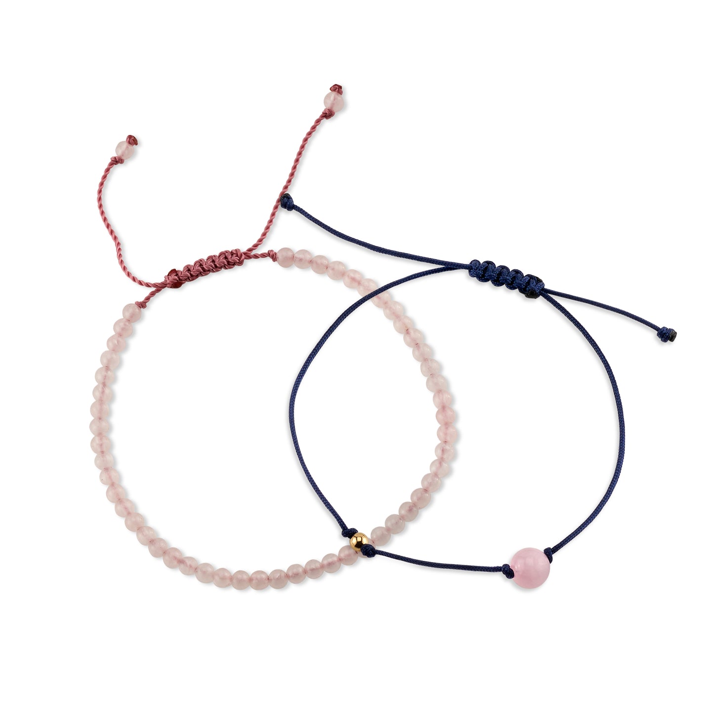 ROSE QUARTZ BEAD BRACELETS