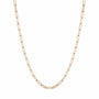 Staple Chain Necklace 14K Rose Gold / 16In