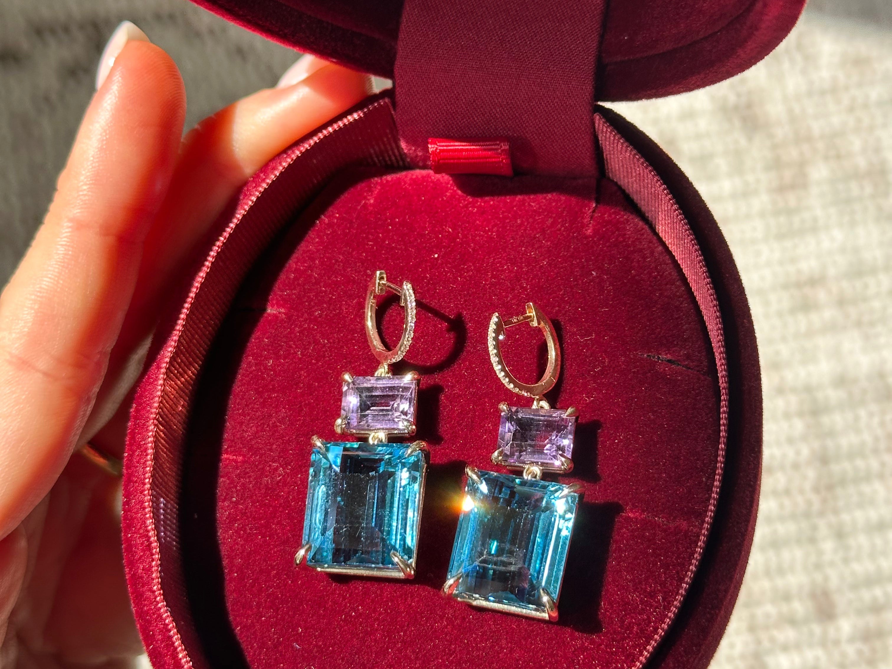 Juliana’s Grandmothers Ring into Earrings