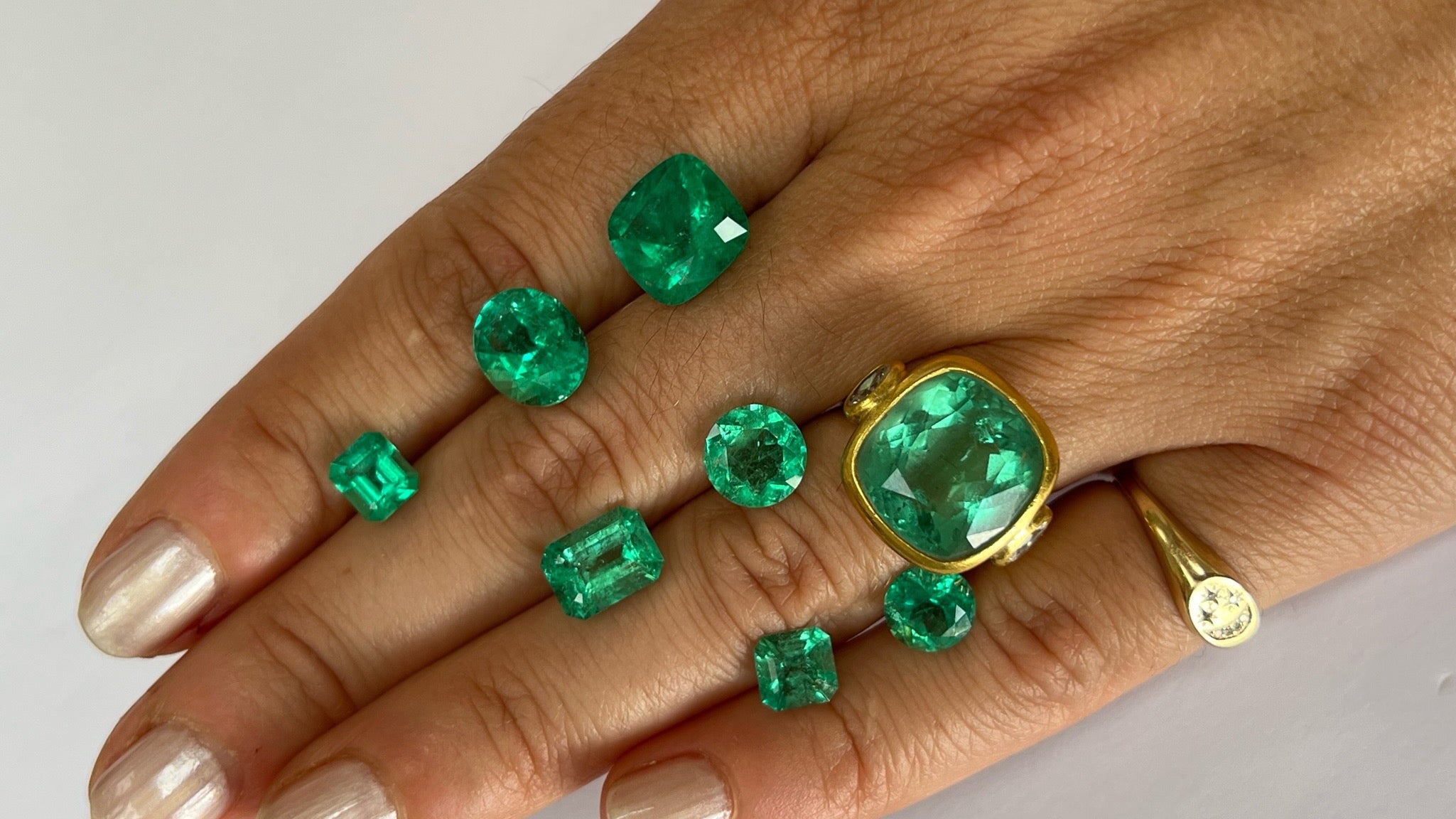 Famous & Viral Emerald Engagement Rings