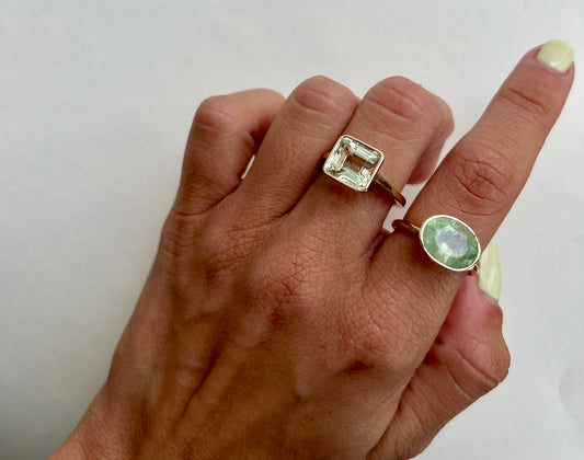Trending: J.Lo & Ben Engaged! Green Stones are in!
