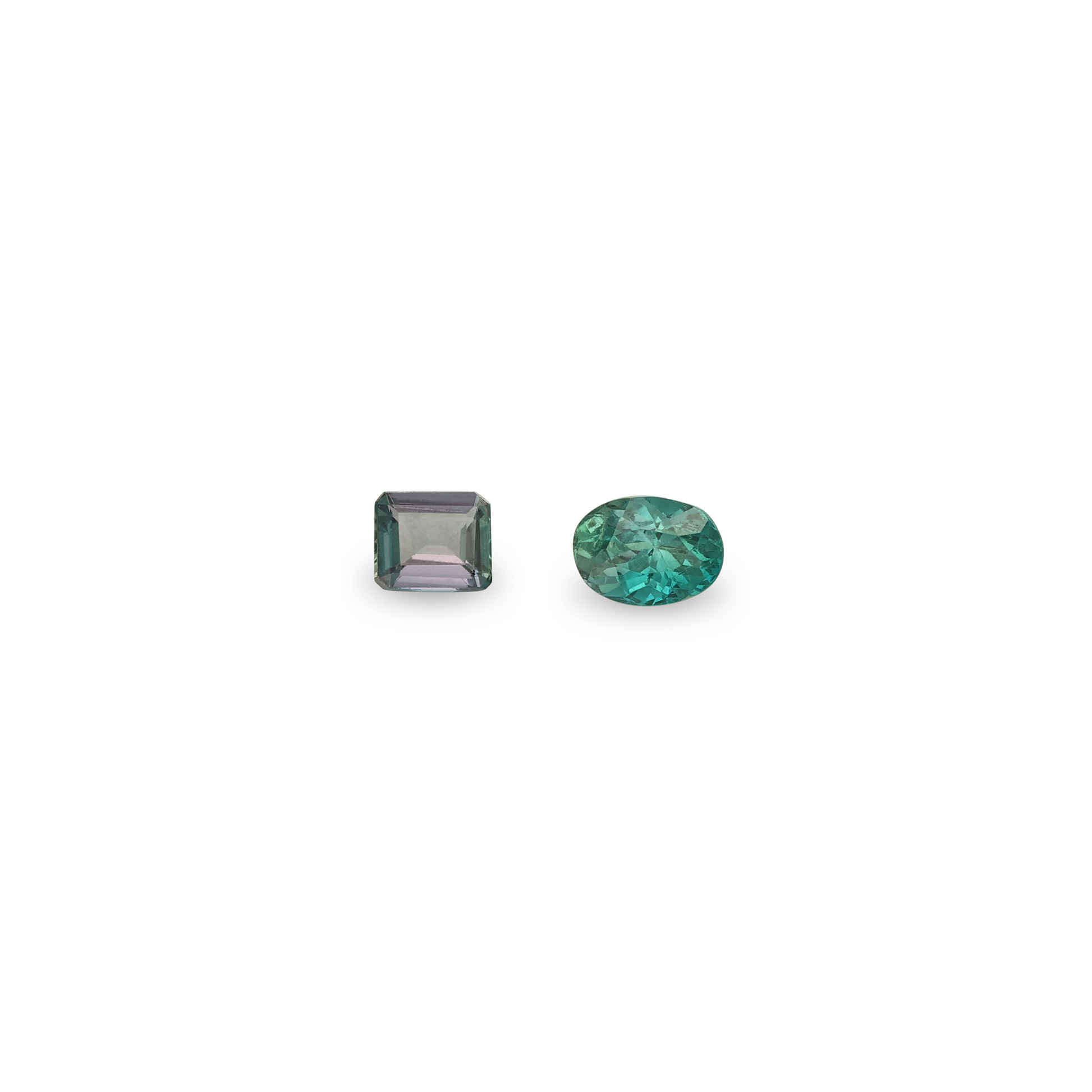 Bespoke 0.48tcw Alexandrite Pair