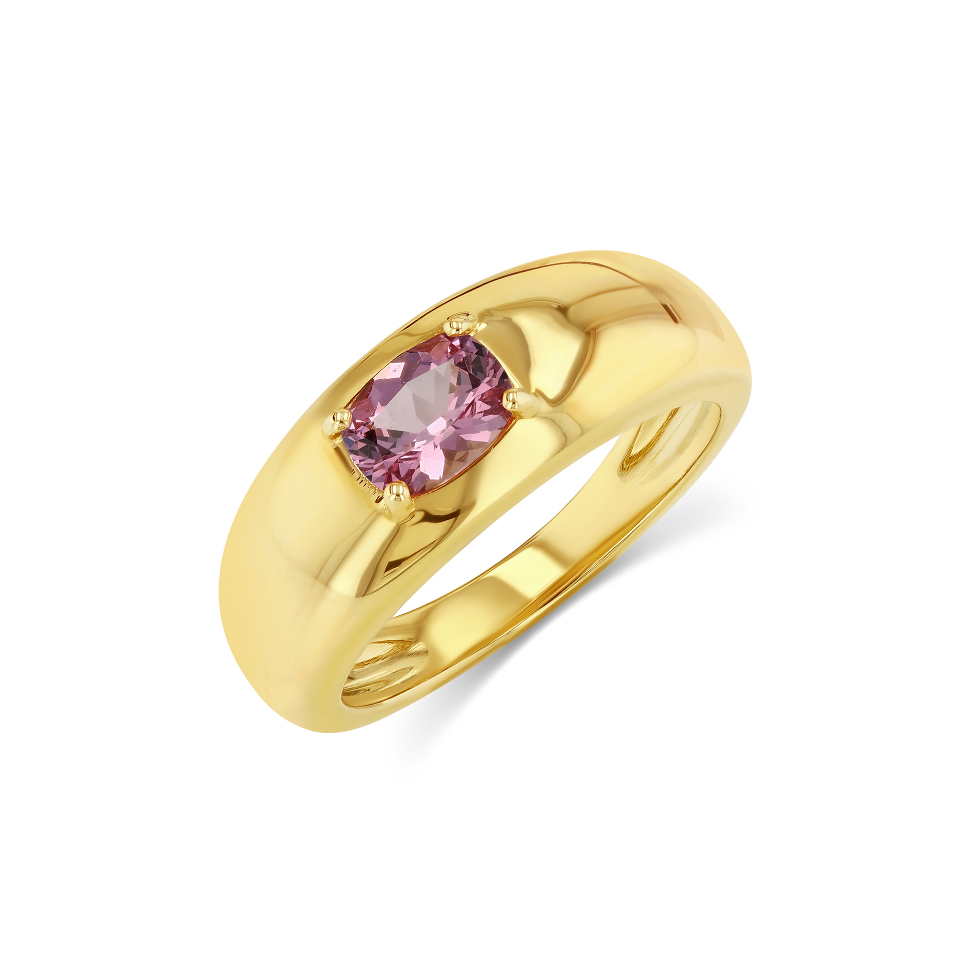 0.71ct Pink Spinel Cloud Ring