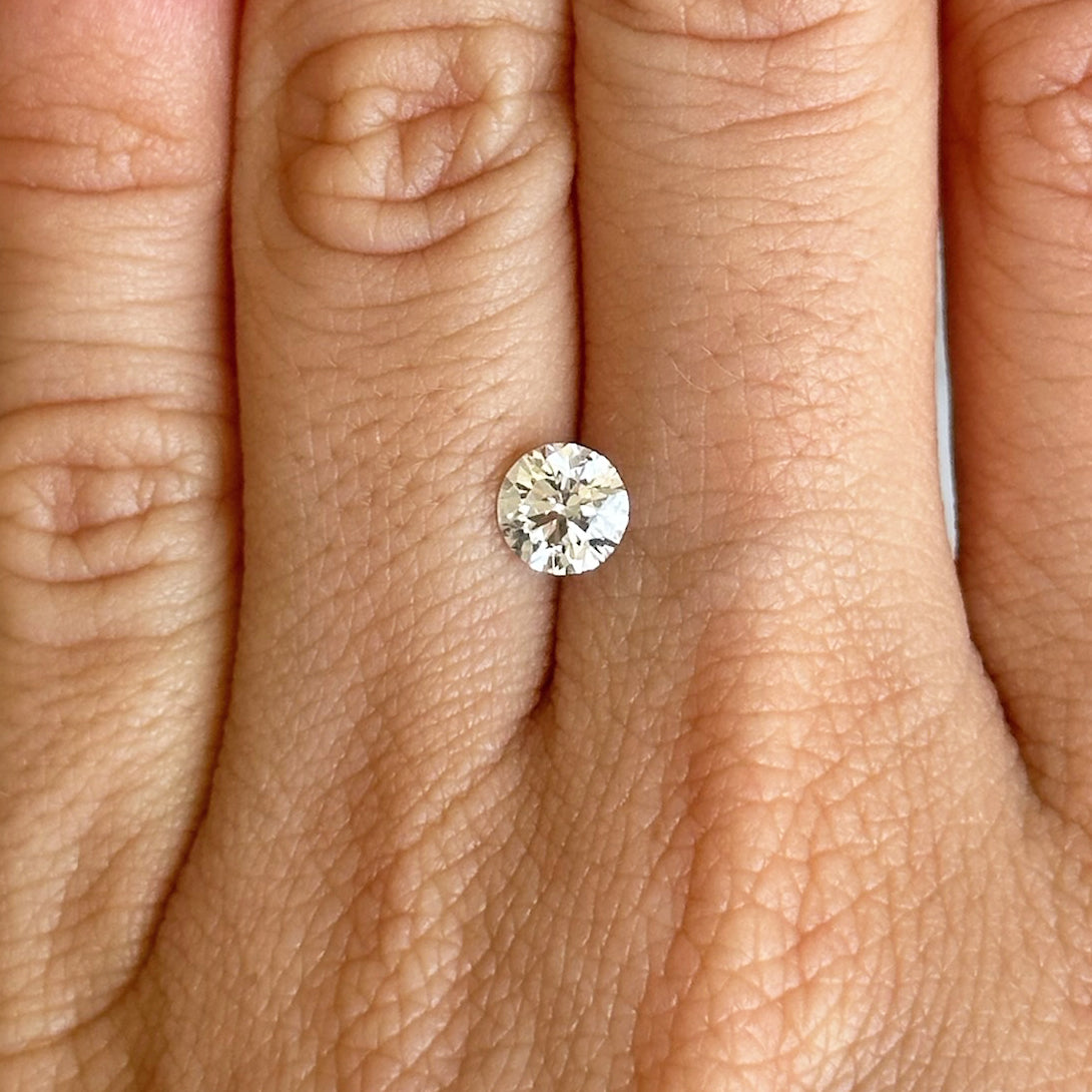 BESPOKE 0.77CT ROUND BRILLIANT DIAMOND