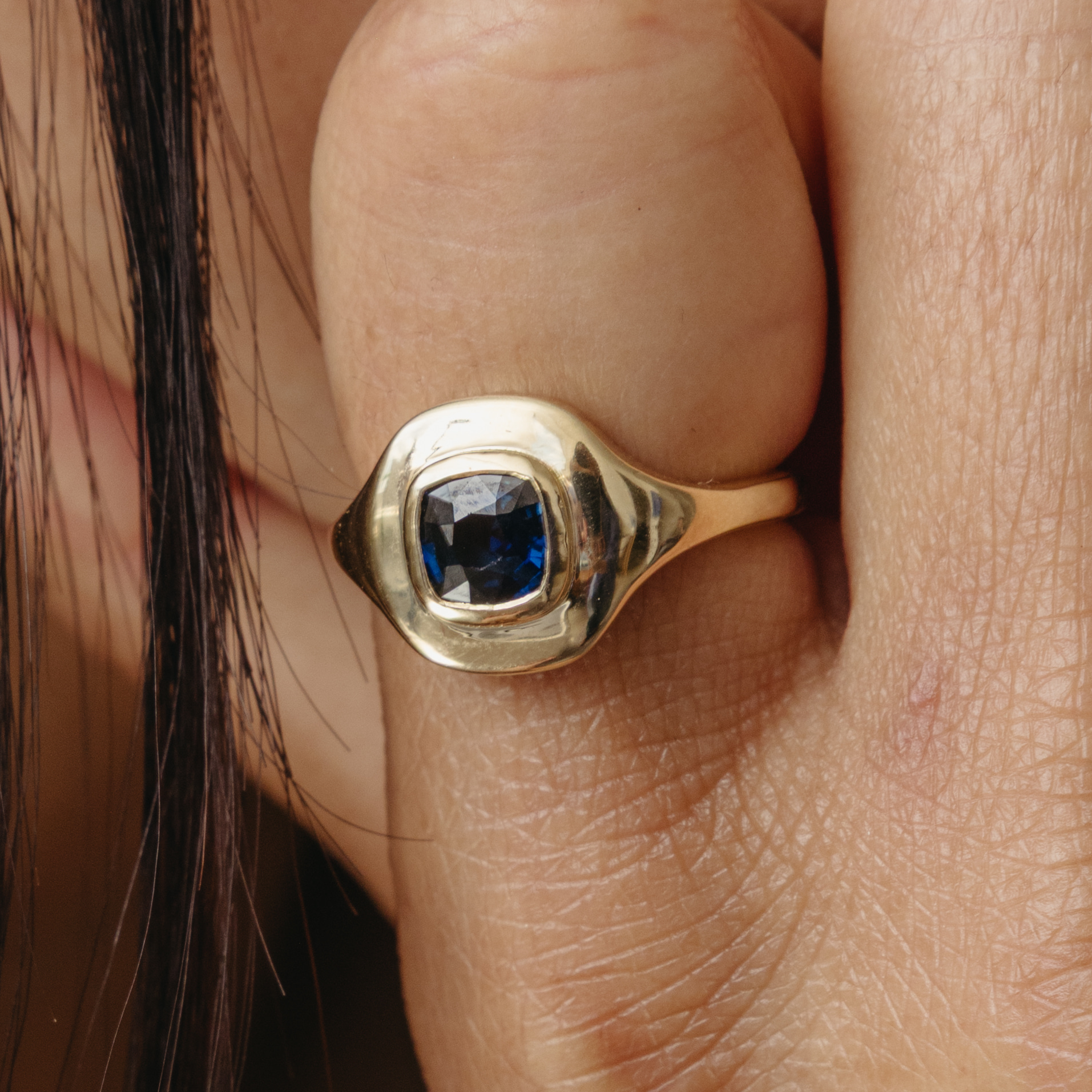 1.16 Sapphire Ripple Ring