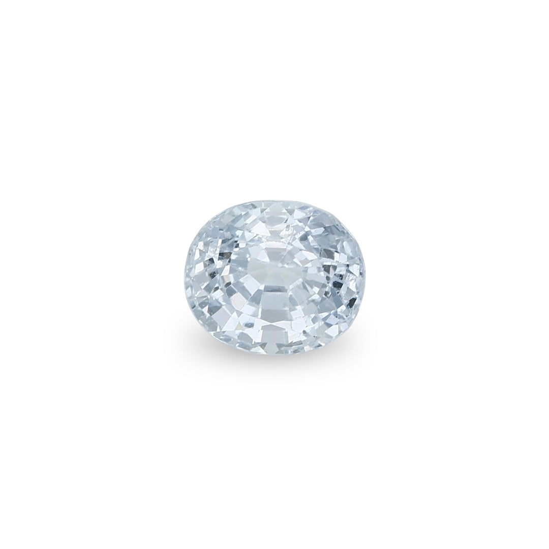 BESPOKE 1.19CT LIGHT BLUE OVAL SAPPHIRE