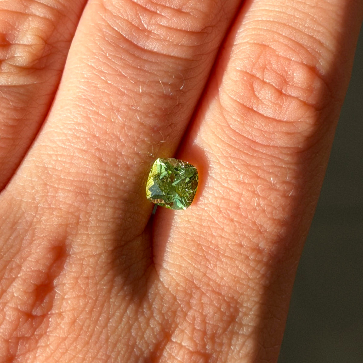 1.42ct Cushion Peridot