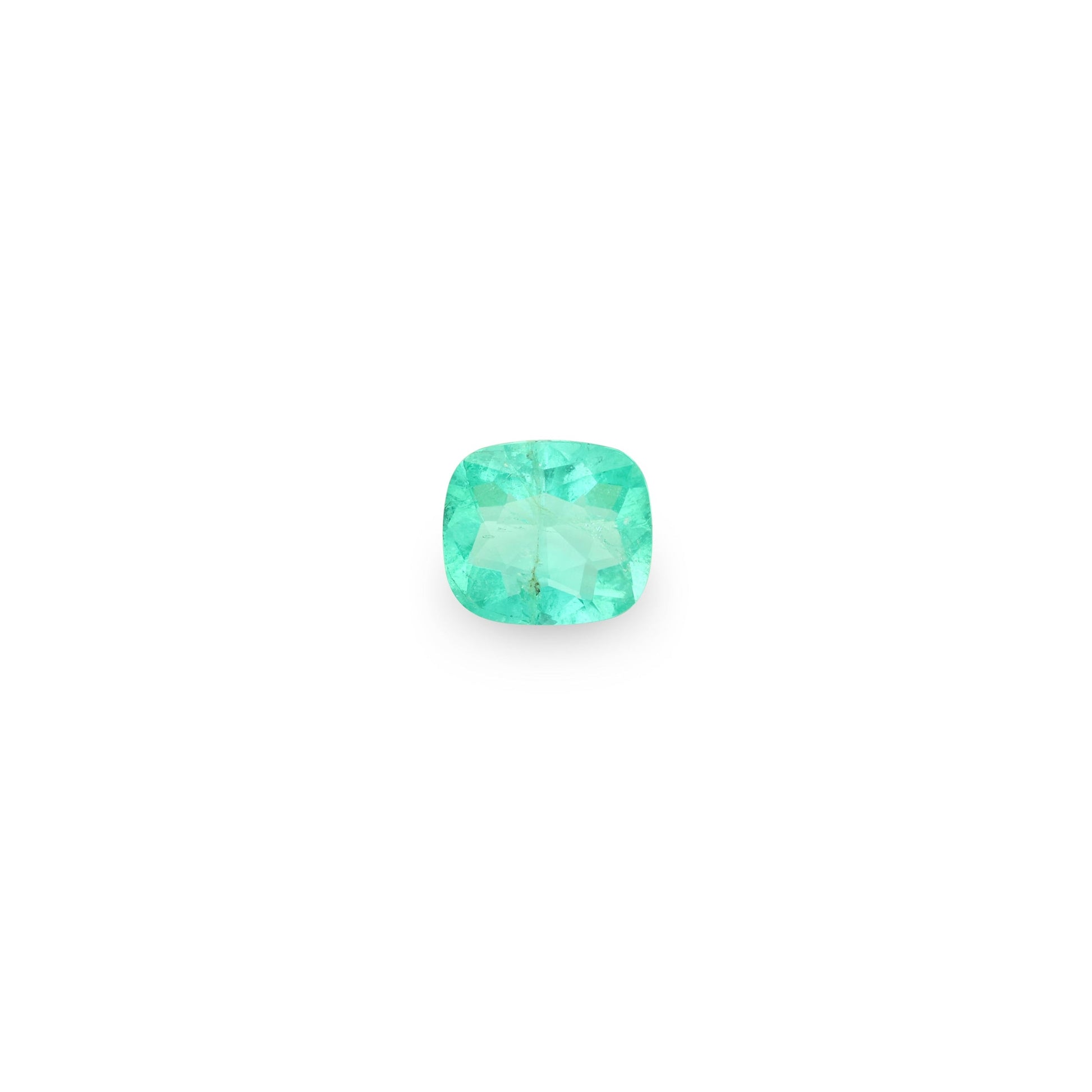 Bespoke 1.50ct Muzo Emerald Cushion Cut