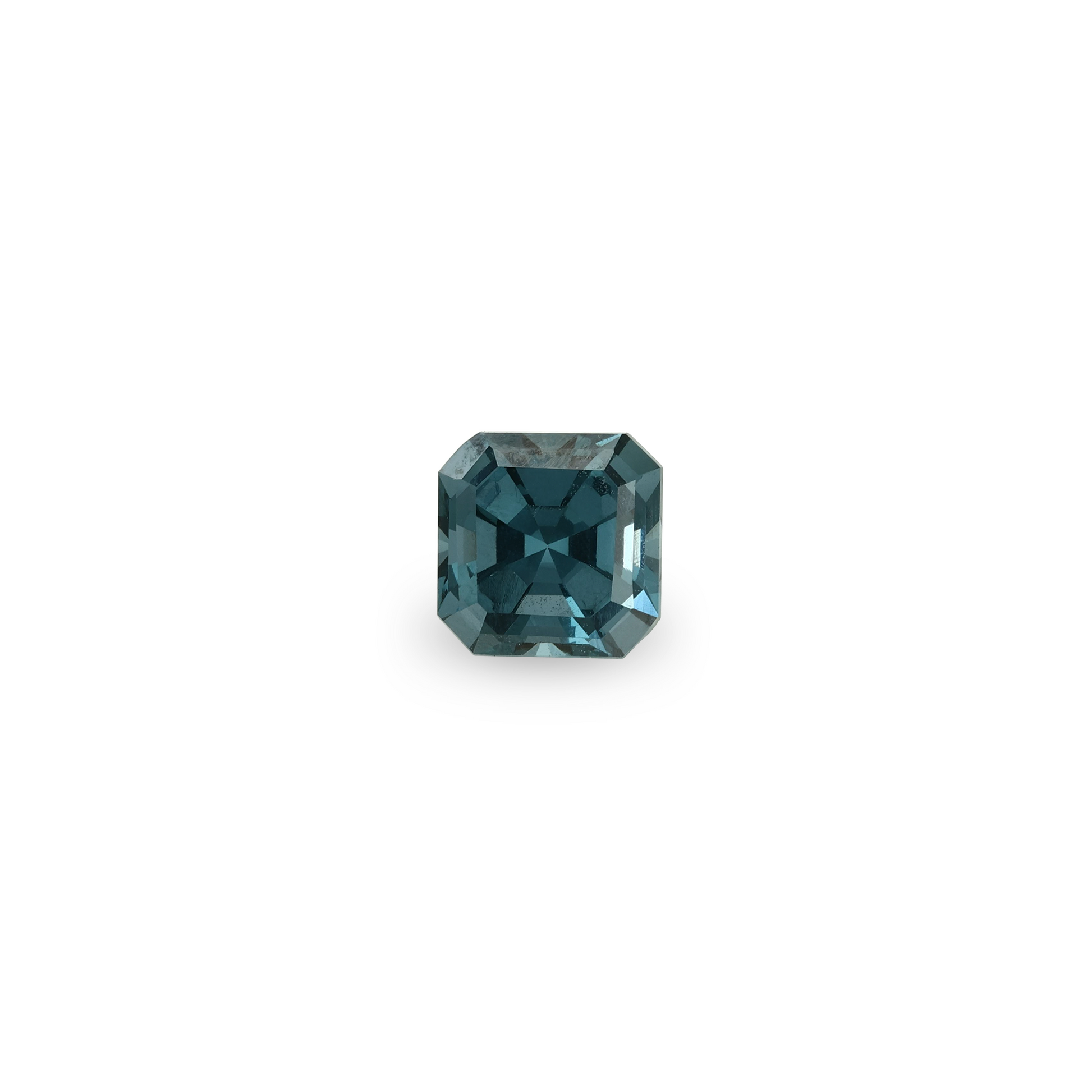 Bespoke 1.54ct Denim Asscher Cut Spinel