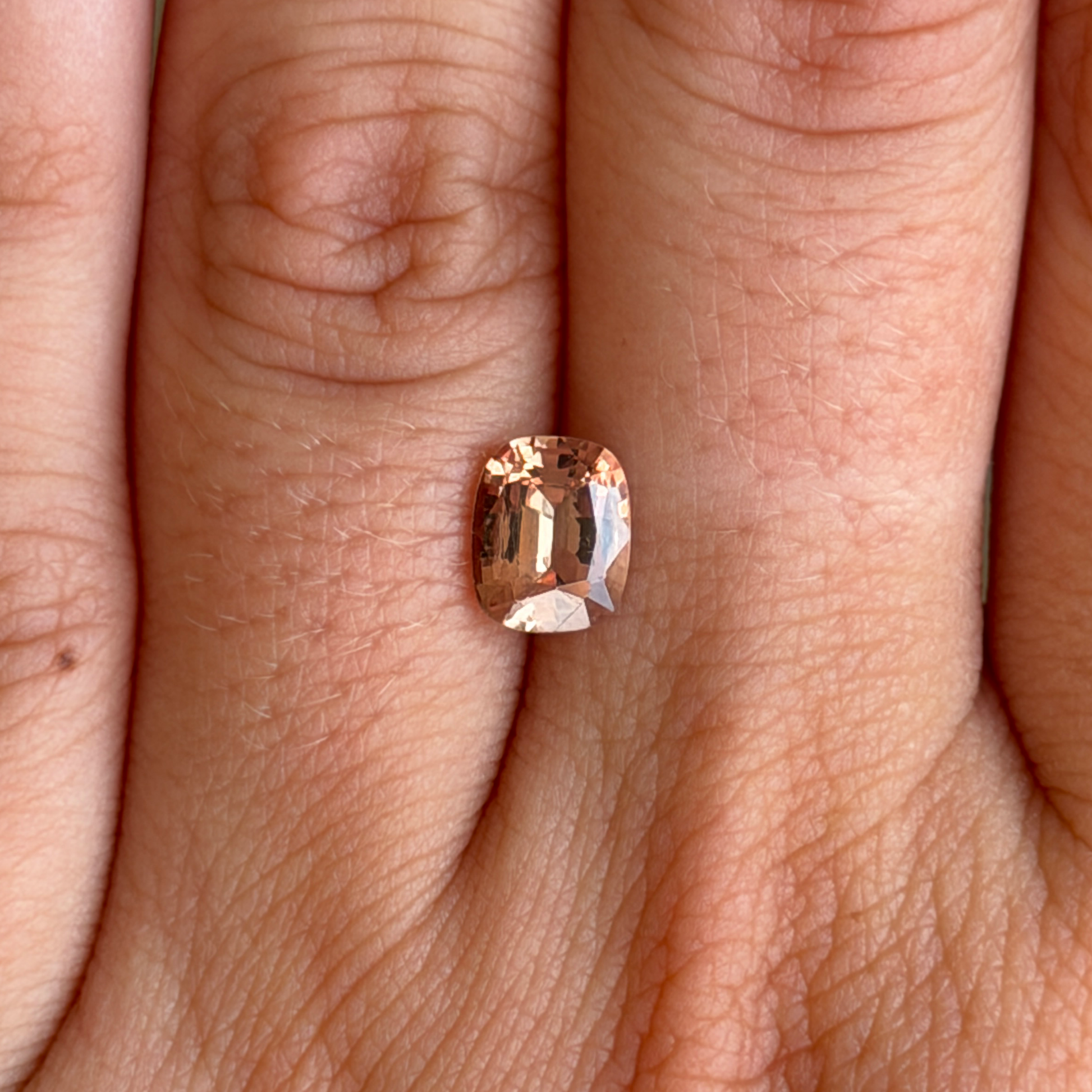 Bespoke 1.71ct Cinnamon Sapphire