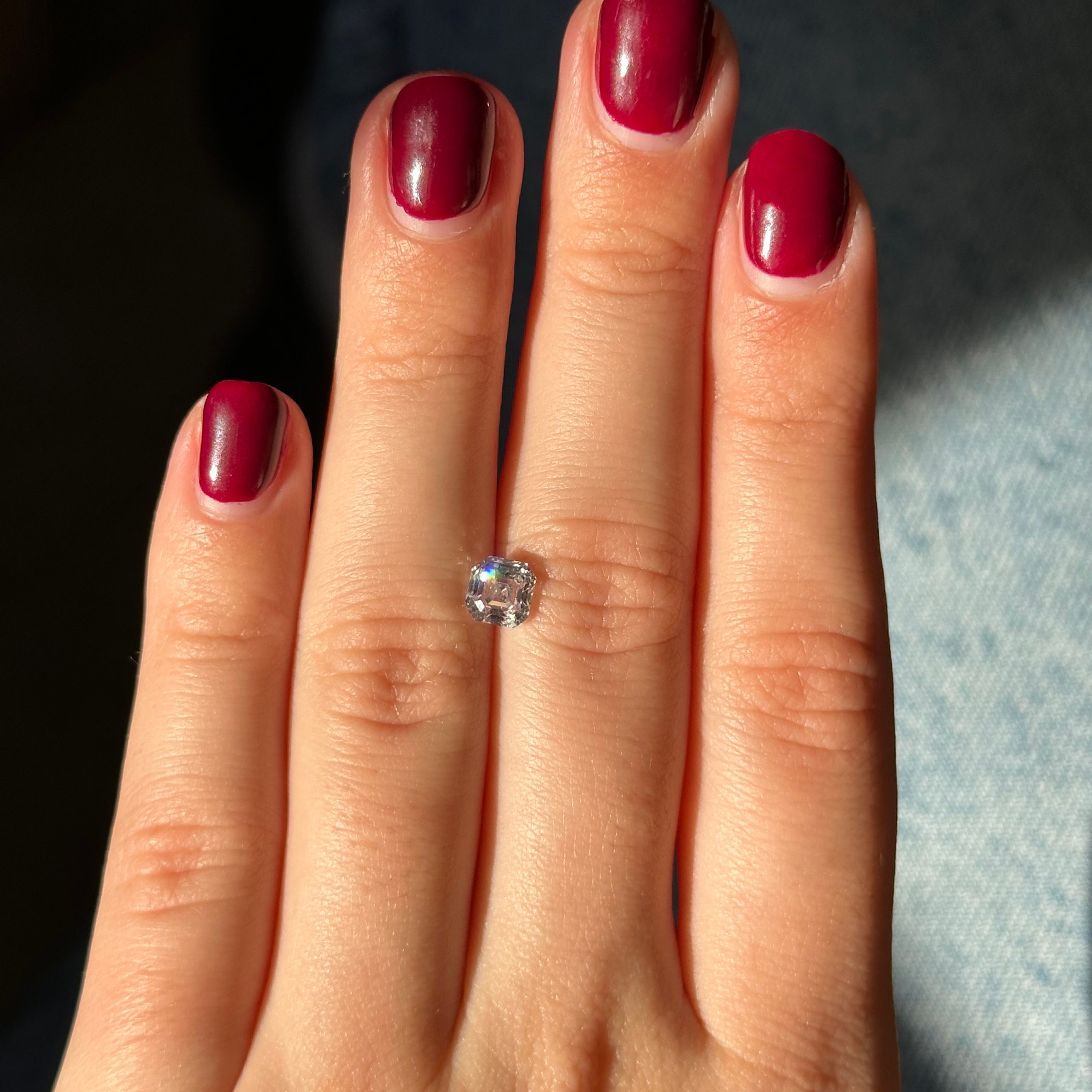 Bespoke 1ct Asscher Cut Diamond