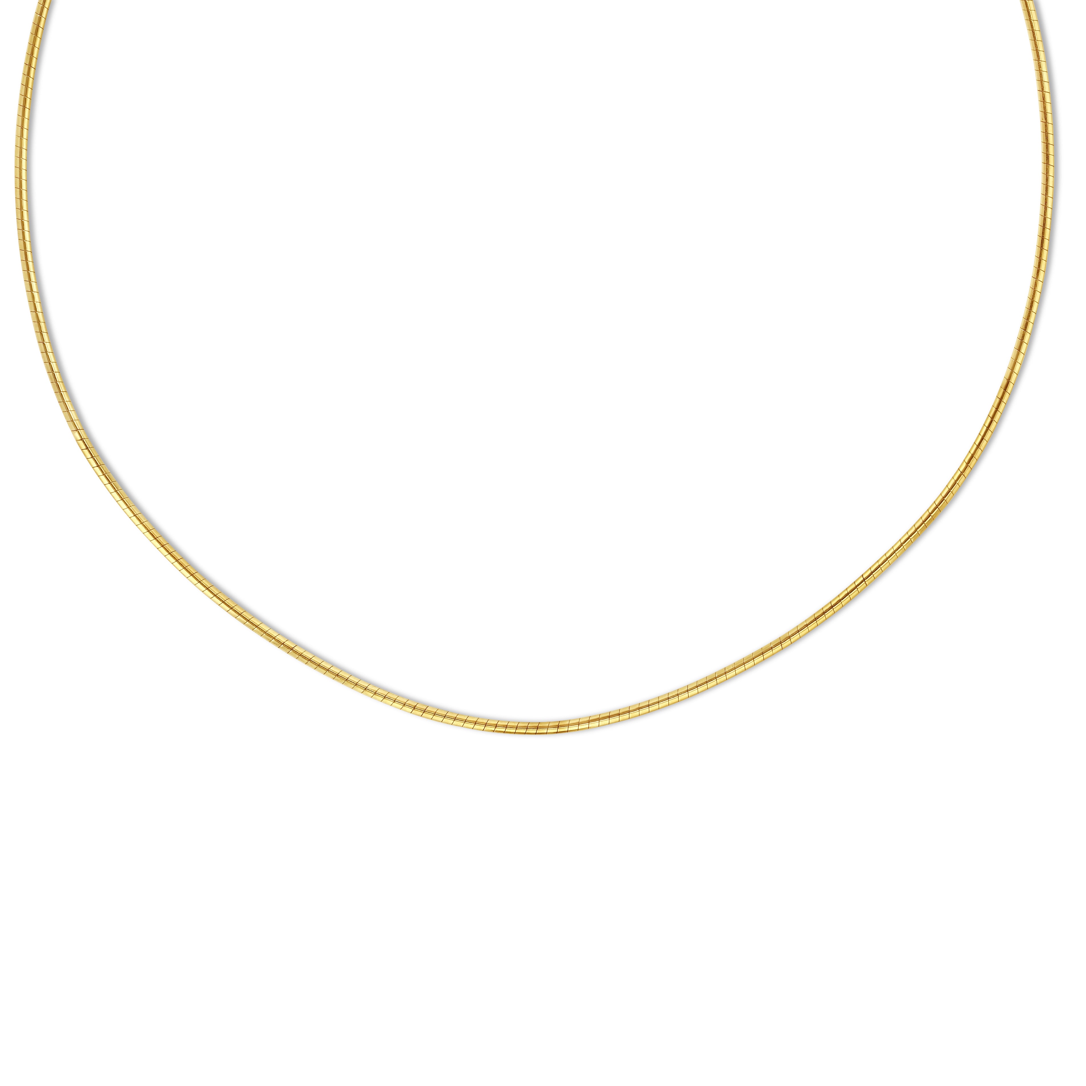 Thin Omega Necklace