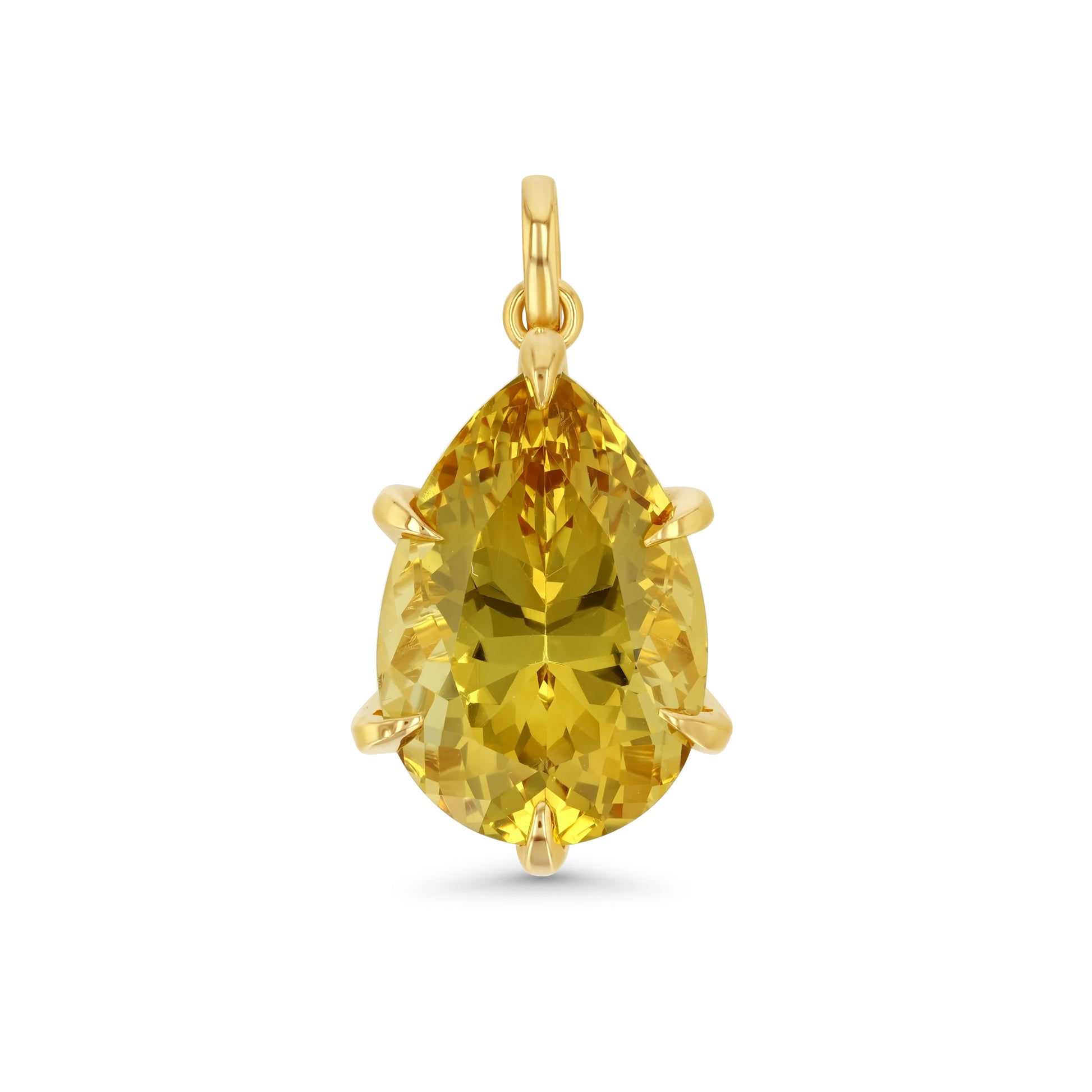 16.09ct Citrine Prong Charm