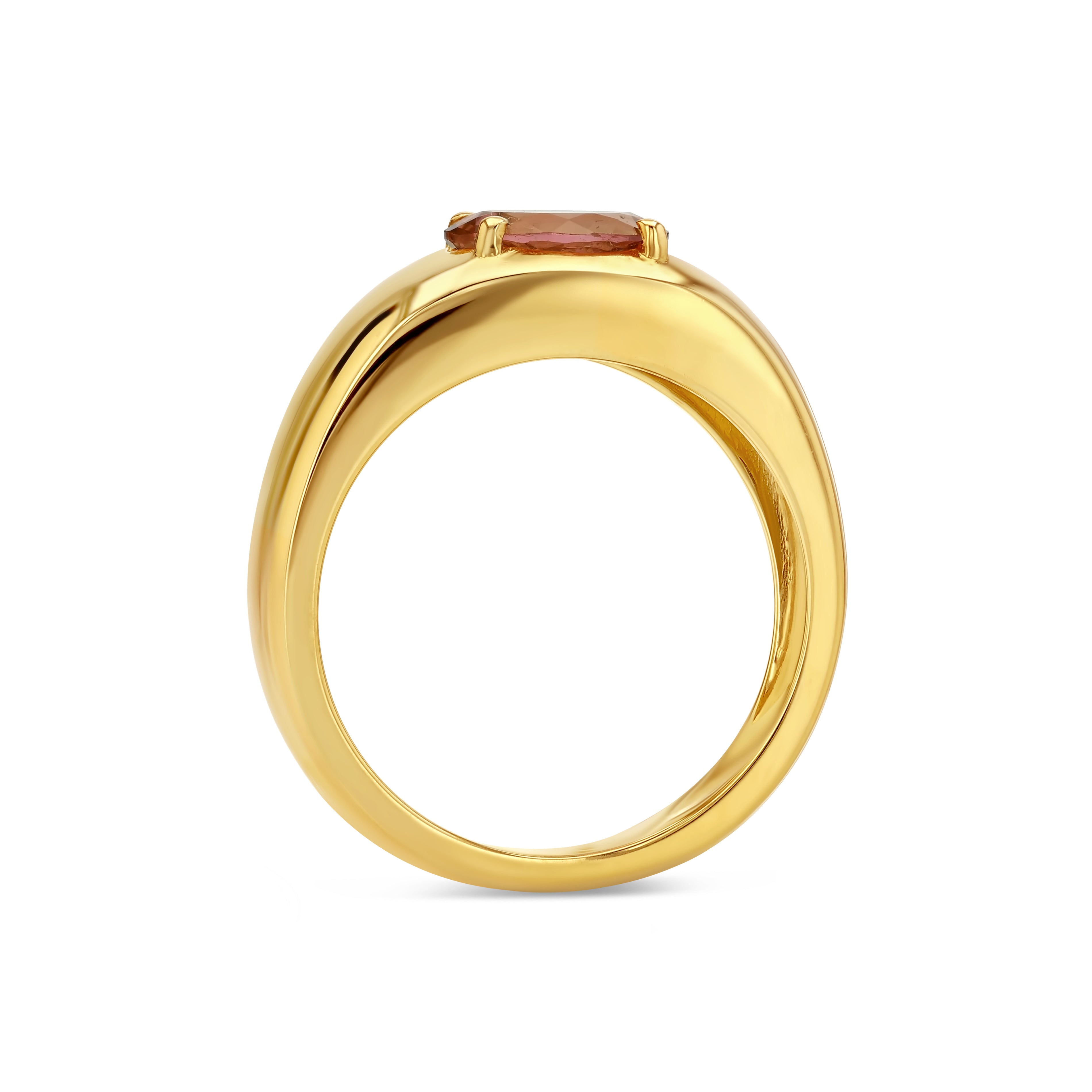 1.24 Pink Tourmaline Cloud Ring
