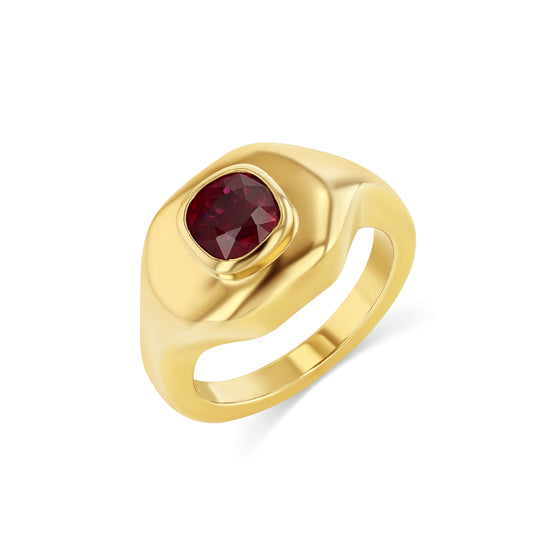 RUBY RIPPLE RING