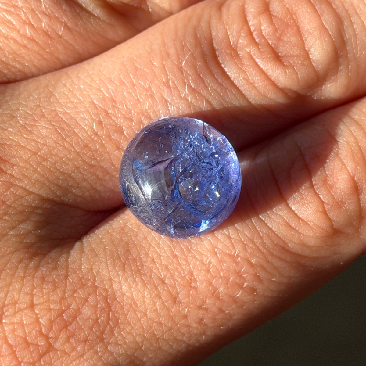 5.82ct Blue-Violet Tanzanite Cabochon