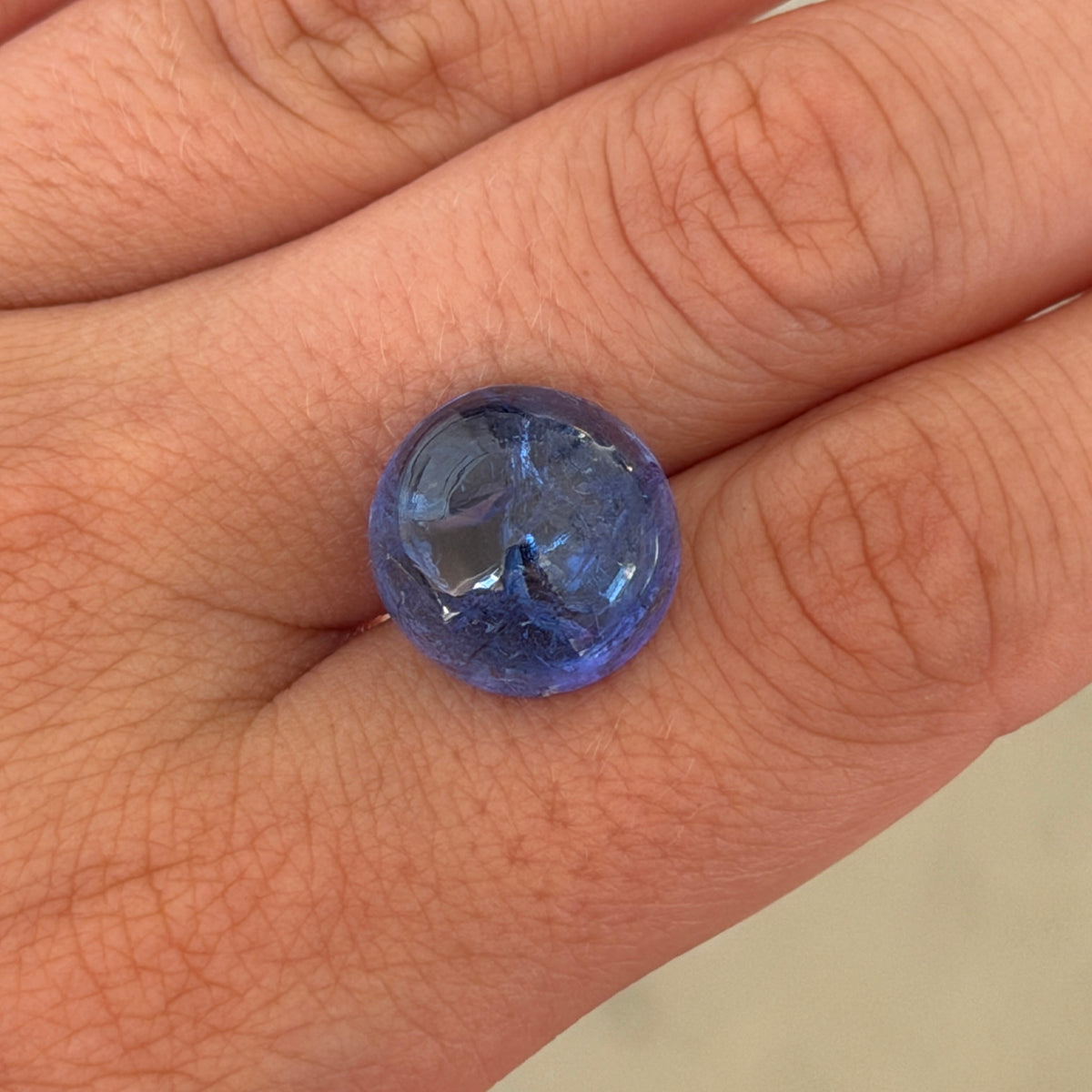 5.82ct Blue-Violet Tanzanite Cabochon