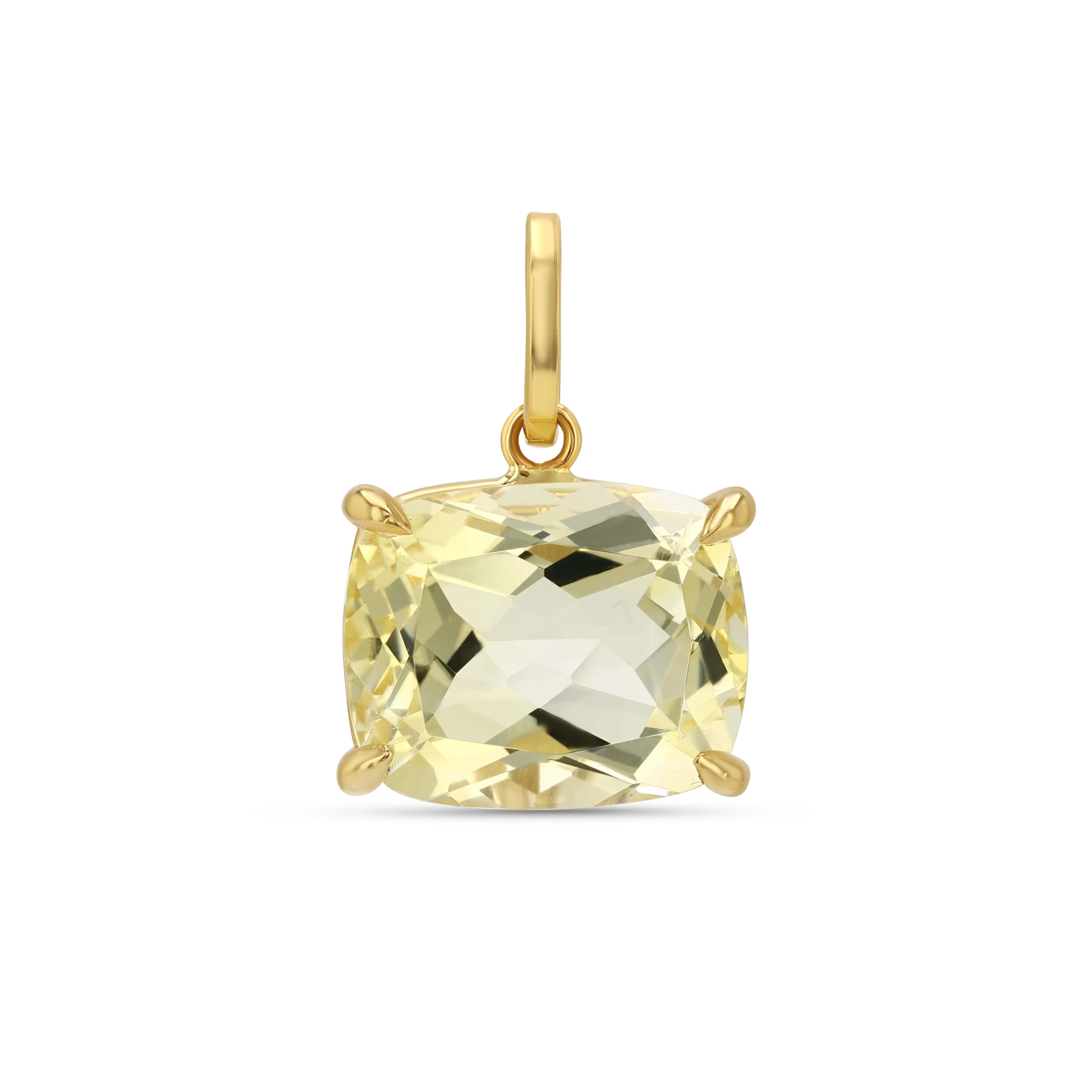 Citrine Georgia Charm