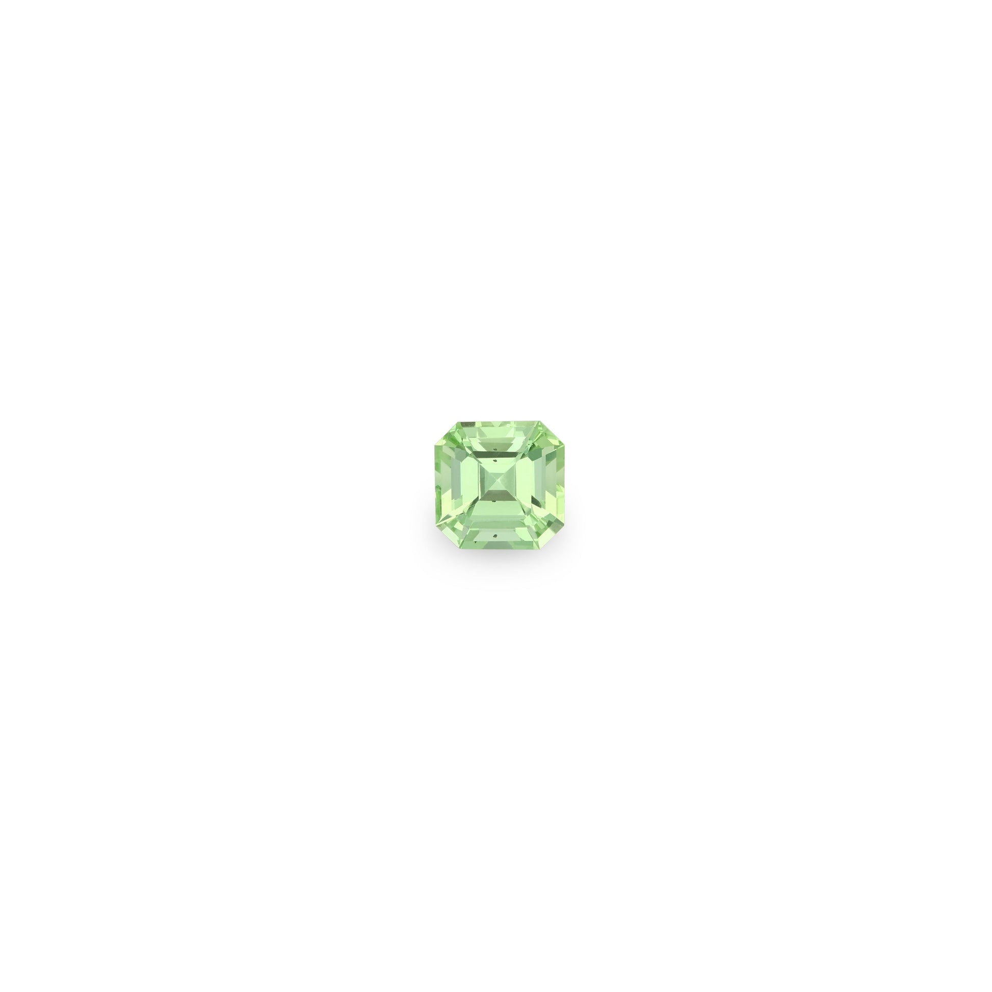 Bespoke 1.72ct Asscher Cut Peridot