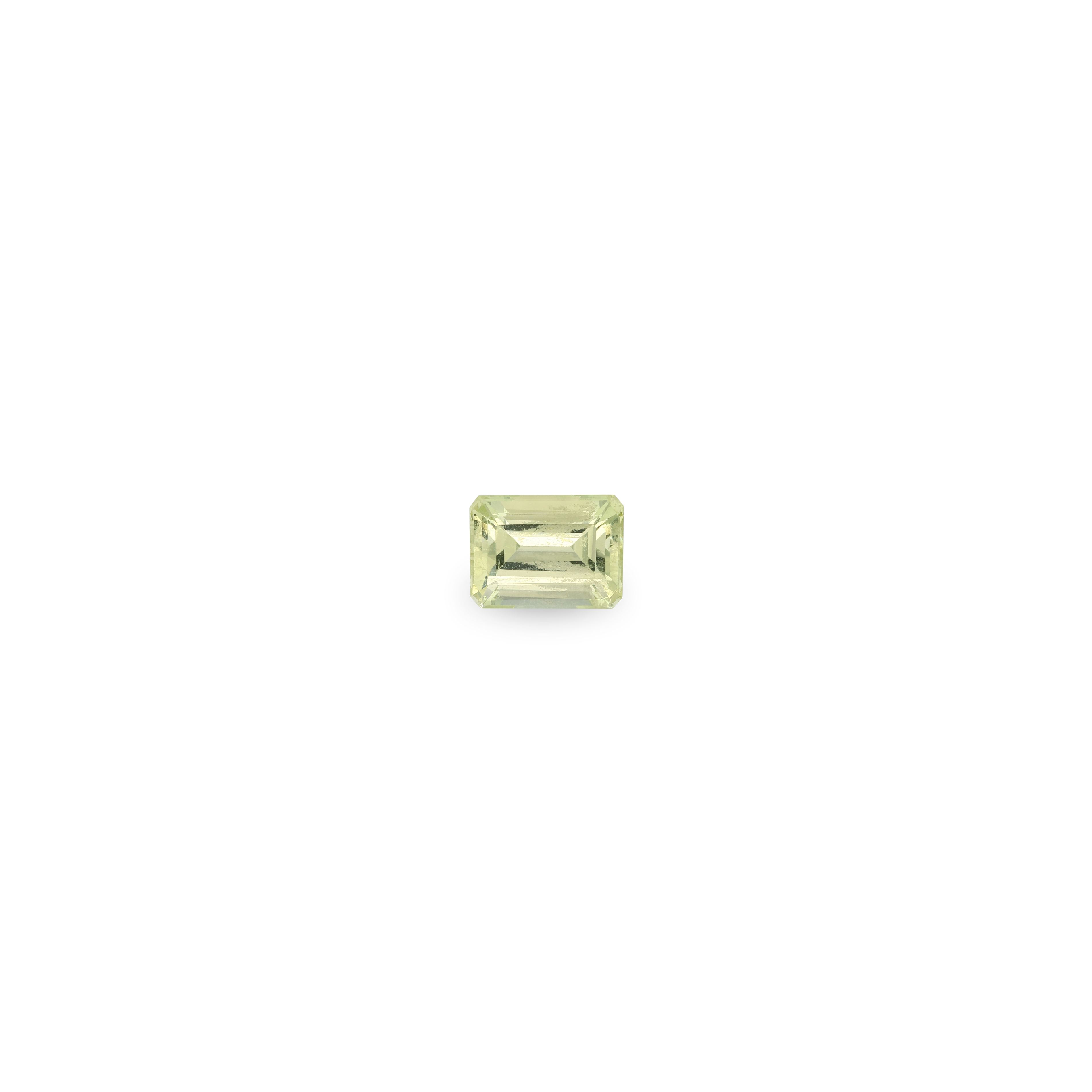 2.11ct Light Emerald-Cut Peridot