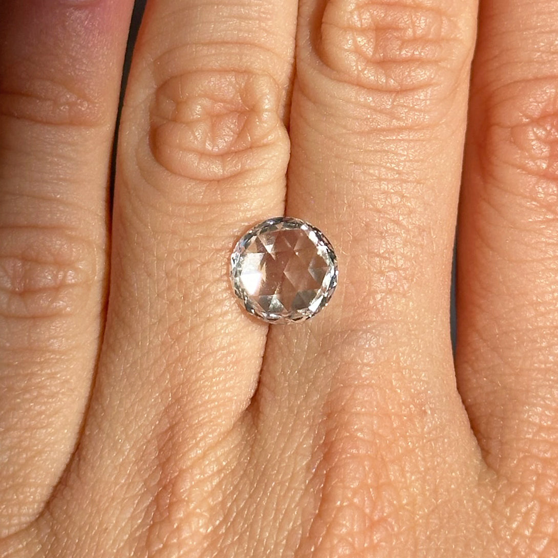 BESPOKE 2.24CT ROUND ROSE CUT LAB DIAMOND