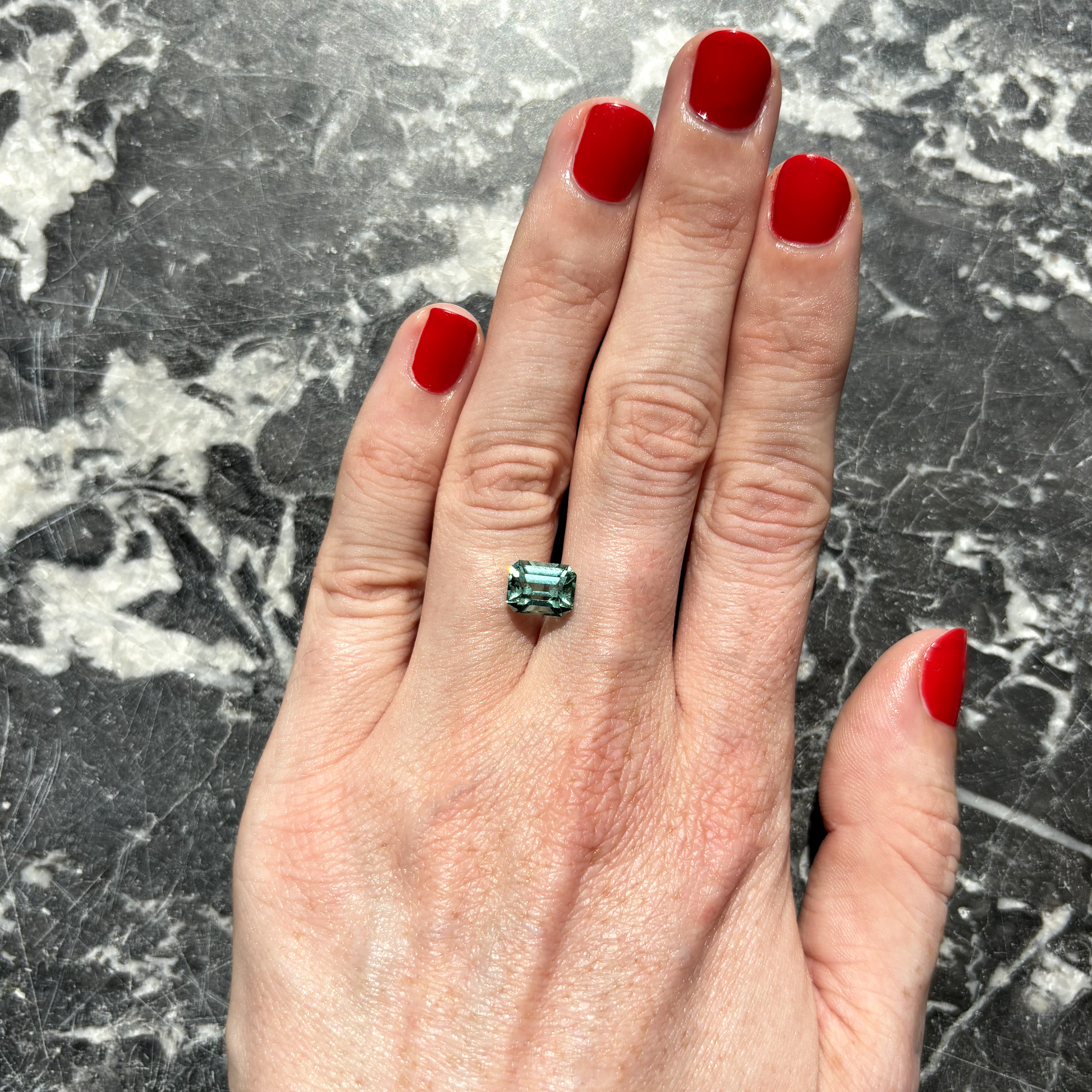 Bespoke 2.26ct Green Blue Tourmaline