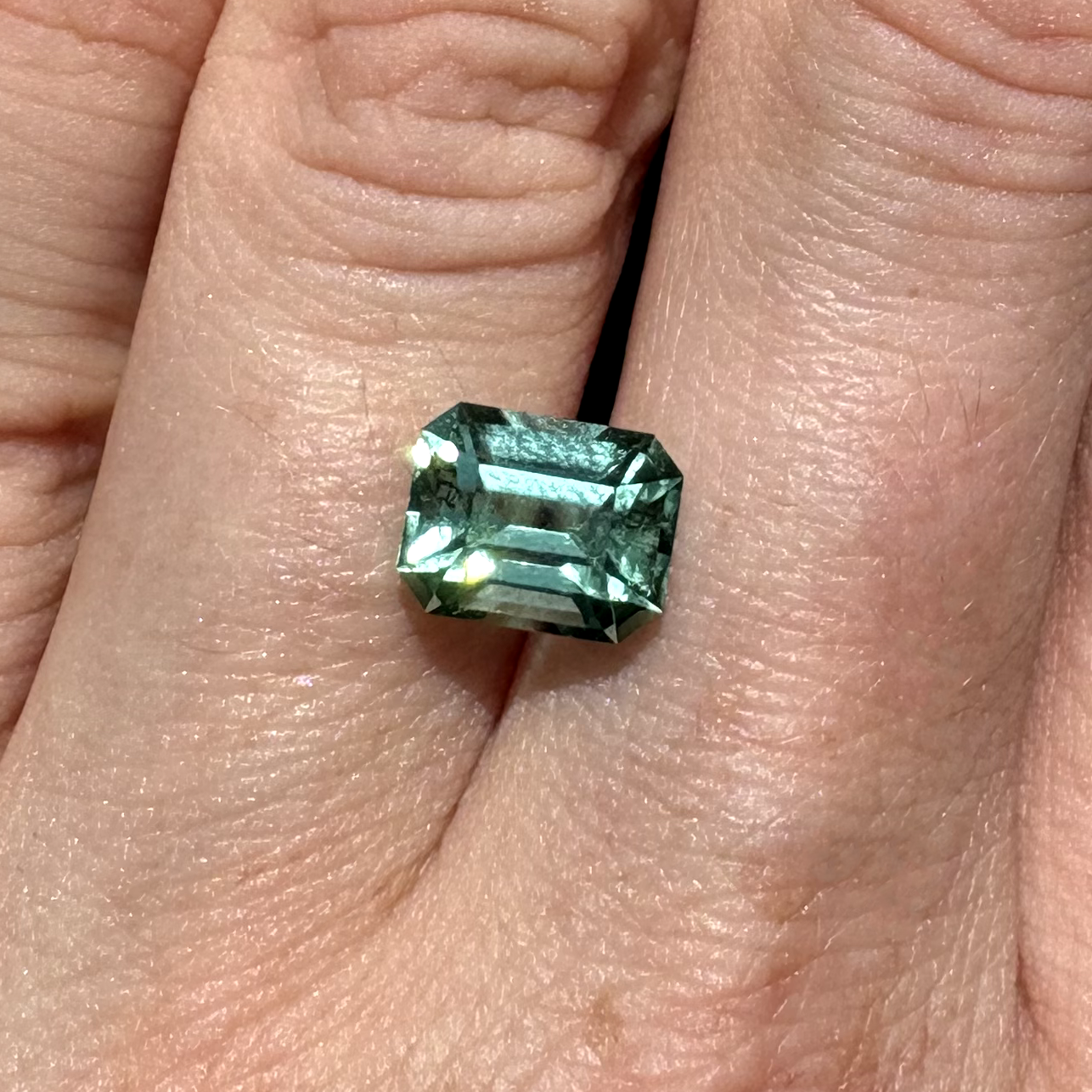 Bespoke 2.26ct Green Blue Tourmaline