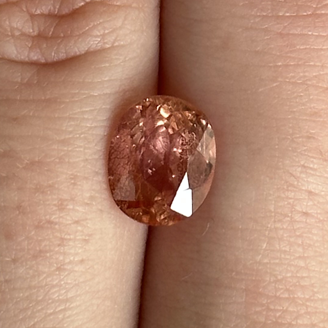 Bespoke 2.27ct Imperial Topaz Oval Cut