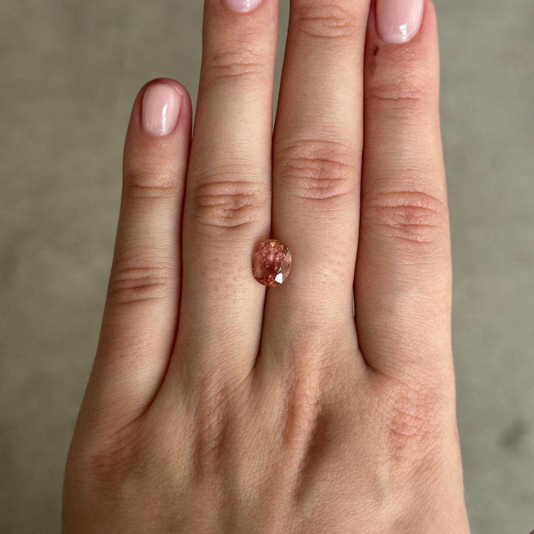 Bespoke 2.27ct Imperial Topaz Oval Cut