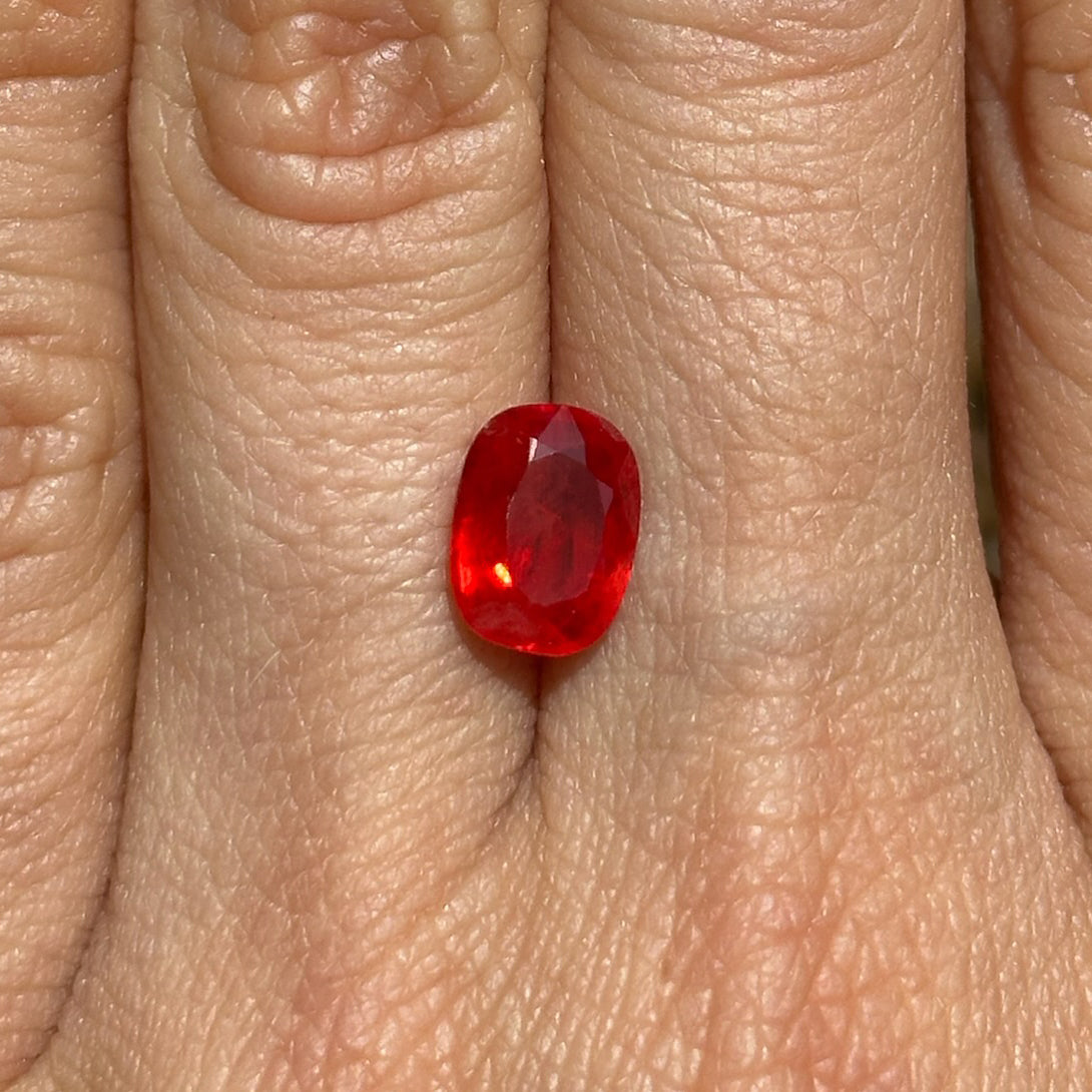 BESPOKE 2.29CT ORANGE SAPPHIRE