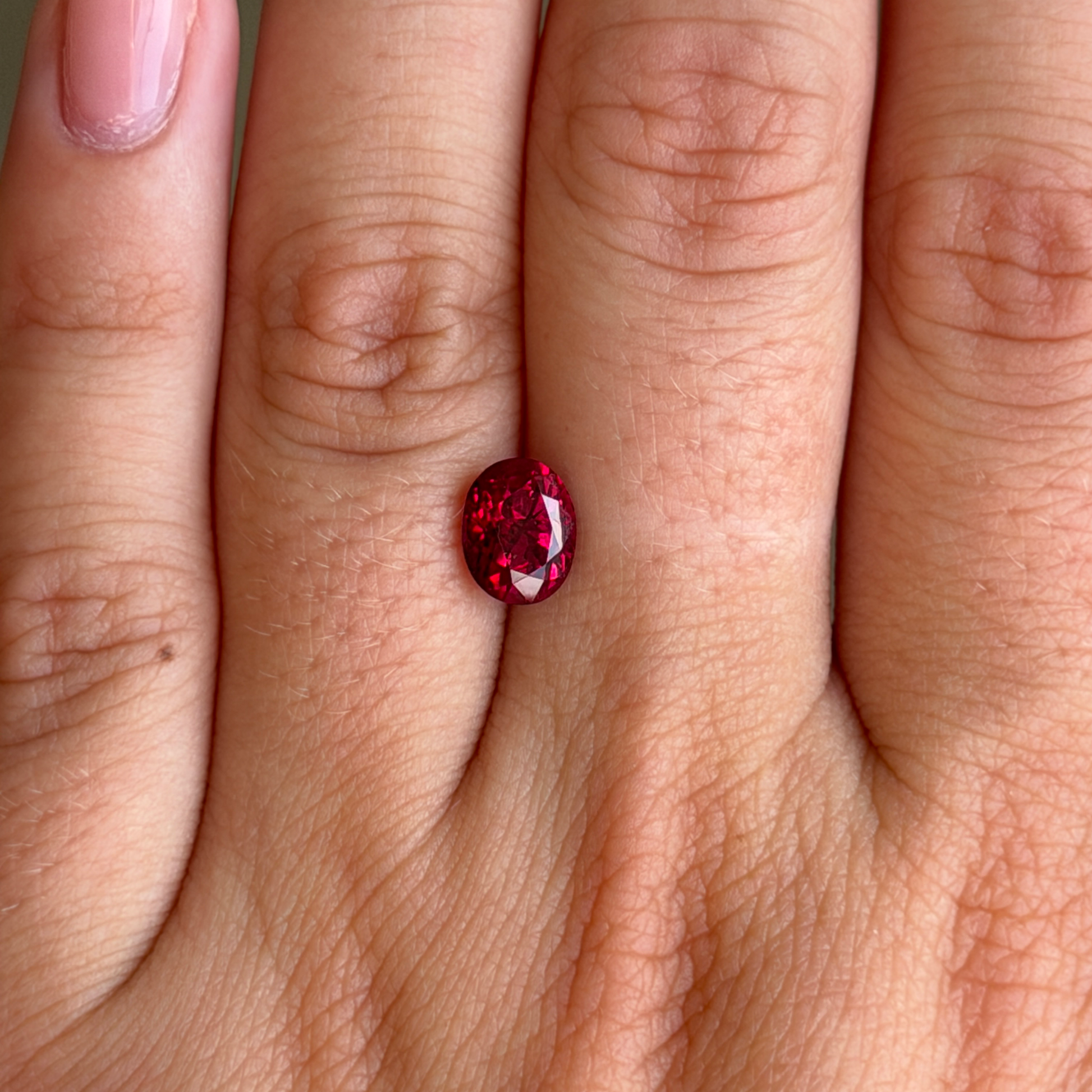 Bespoke 2.31ct Vivid Red Ruby
