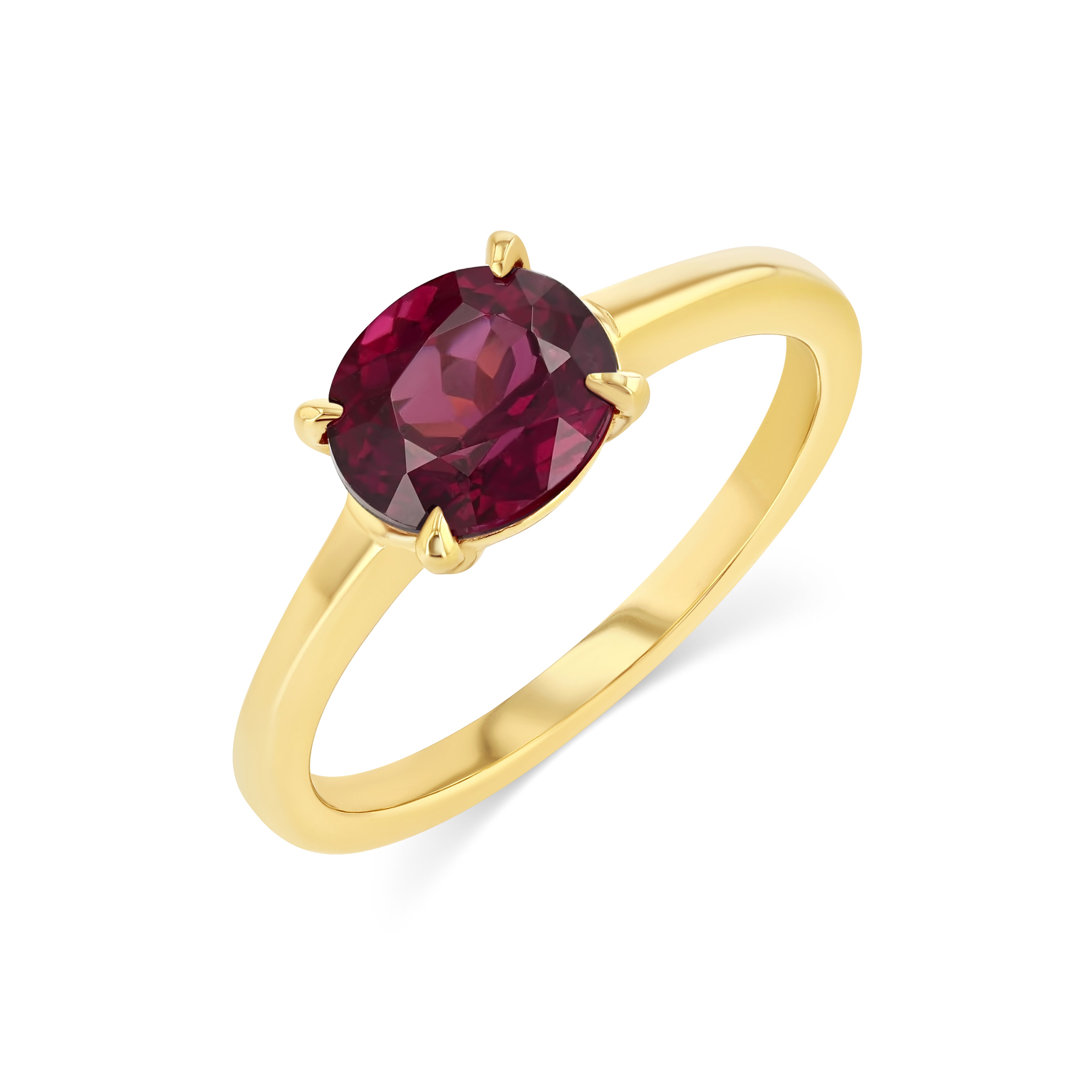 2.48CT TOURMALINE PRONG SET RING