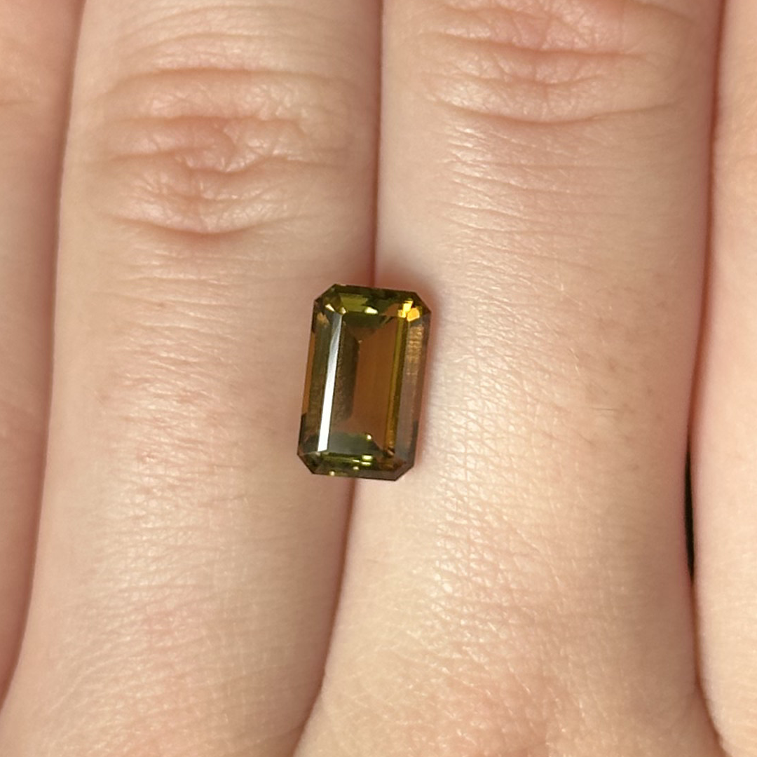 Bespoke 2.52ct Bi-Color Green-Yellow Tourmaline
